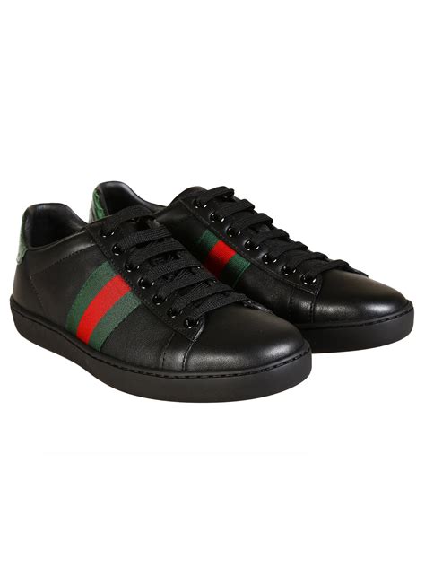 sneacker gucci donna nere|sneaker donna gucci.